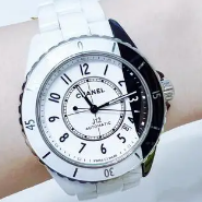 香奈儿黑白陶瓷J12特别版，揭秘2024年Only Watch慈善拍卖会最新拍品，香奈儿如何再次惊艳全球？