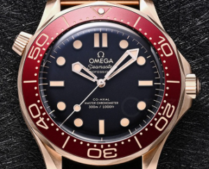 007的选择，复原刻欧米茄海马300米青铜金版，你敢错过吗？